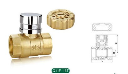 黄铜活接球阀Q11F-16T锁闭阀简介与应用